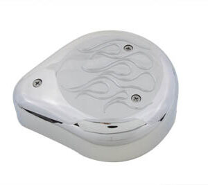 air cleaner tear drop with flames Fits: > CV Carburetor or Delphi Injection