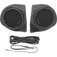 audio vinyl covered rear speaker pods Fits:> 98-13 models with radio and king tour pak