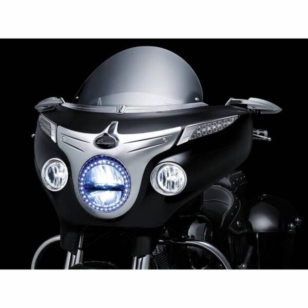 Bezel driving light indian chieftain motorcycle