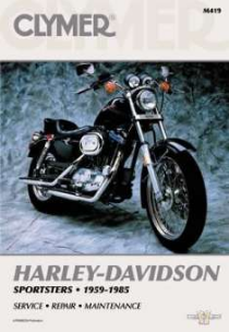 books service manual - Repair Manuals Fits: > 59-85 Sportster