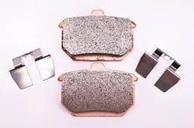 brake pad Rear Sintered: for 84-E87 FXST/FLST 85-86 FXWG 85 FXE/FXEF and 86-E87 Sportster XL