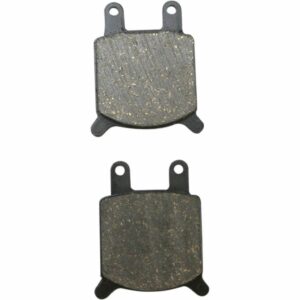 brake pad Rear/Front organic: for GMA B-Caliper and Jay custom 2-piston (large) Calipers