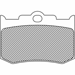 brake pad Rear/Front organic: for PM Calipers