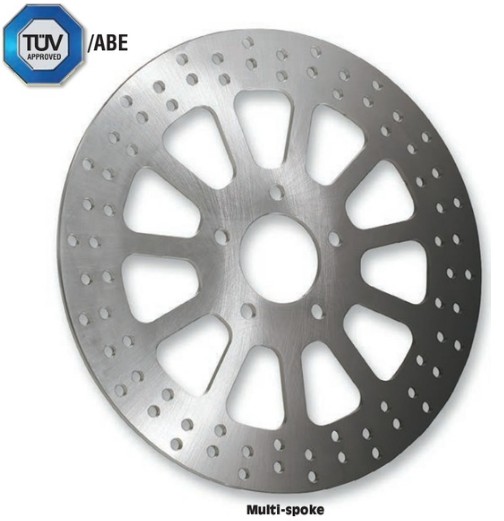 brake rotor Multi-Spoke rear - 2000-up Sportster XL