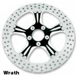 brake rotor contrast-cut 2-piece