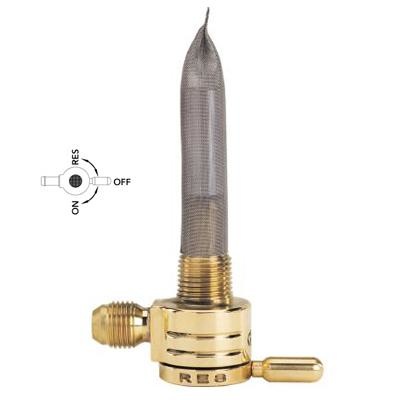 click-slick petock 3/8 NPT 6-AN fuel fitting Brass Fits: > 66-74 FL