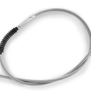 clutch cable - Braided Clear Coated Fits:> 86-up XL Sportster