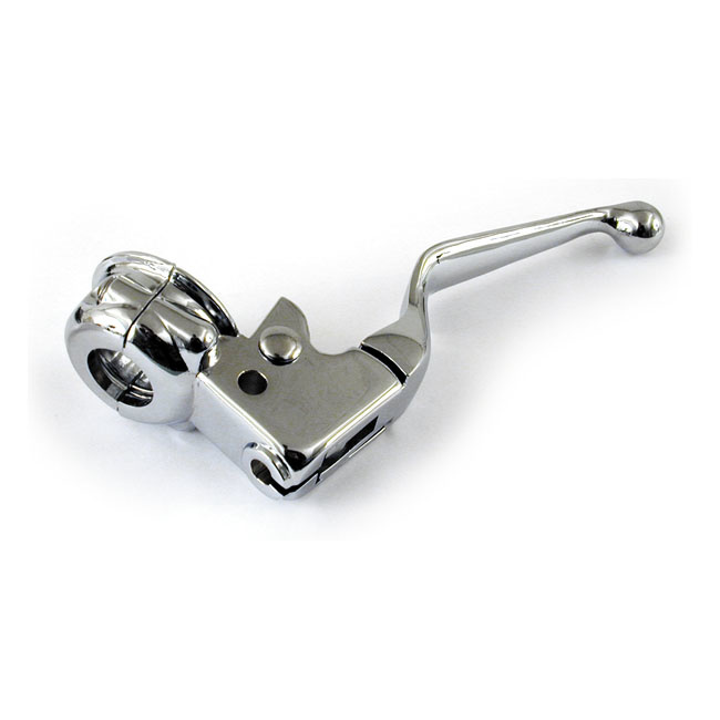 clutch lever chrome or black assembly Fits: > 96-06 Softail