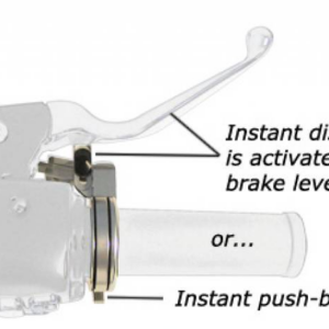 cruise control - ( excludes fly by wire) Fits: >  1996-up Harley Davidson with throttle cables