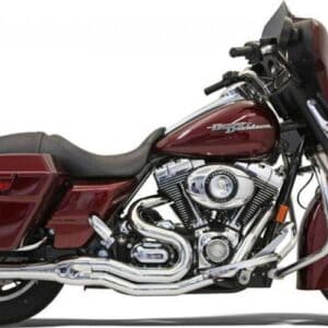 exhaust 2-1 MEGA 95-16FL Chrome/Black