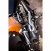 Exhaust 2 into 1 system chrome black ceramic coated for indian scout 1