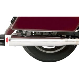 exhaust 4 inch Slip-on Quick Change Mufflers FL 95-16 - Chrome