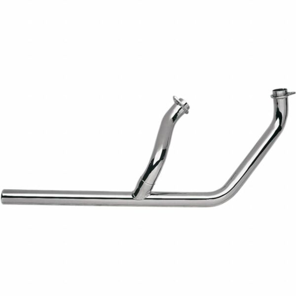 Exhaust chrome 2 into 1 header  fits: > 70-84 fl shovel