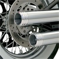 exhaust ENDCAP 3 INCH POLISHED GROOVED