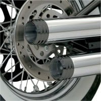 exhaust ENDCAP BLACK 3 INCH GROOVED