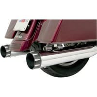 exhaust ENDCAP Quick Change 4 inch Muffler BLACK BEVEL