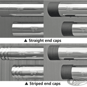 exhaust End caps for Edition 100 Style mufflers