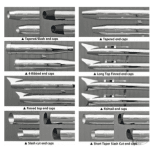 exhaust End caps for Royal Style mufflers sold in sets of 2