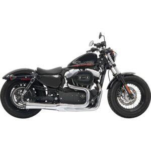 exhaust Road Rage II Mega Power 2-1 Chrome/Black Sportster XL