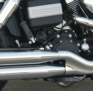 exhaust Slip-on mufflers Royal Fits:> 2006-2017 Dyna FXDB