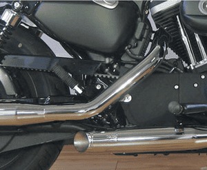 exhaust Slip-on mufflers Royal Fits:> 2014-2017 Sportster XL