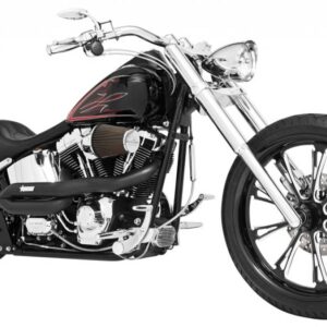 exhaust black or Chrome american outlaw high