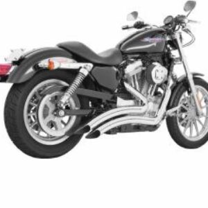 exhaust black or Chrome sharp curve radius