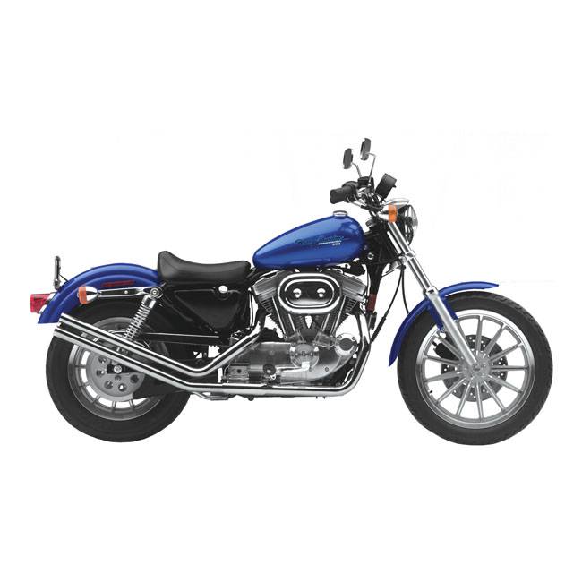 exhaust upswept  Fits: > 86-03 XL Sportster