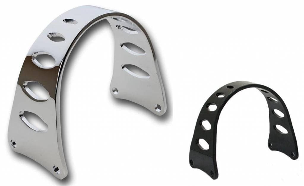 Fender custom fork braces black or chrome fits: > all wide glide with 19" or 21" wheel 1 Fender custom fork braces black or chrome fits: > all wide glide with 19" or 21" wheel