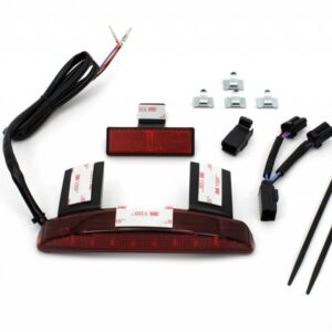 fender chopped edge light features a red lens and a bright led lamp: Fits:> 04-13 XL883N XL1200N XL1200X