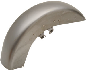 fender front - Raw steel without holes - Fits:> 14-19 FLHT FLHR Touring