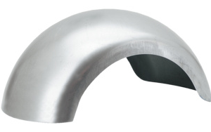 fender rear Extrem wide steel with round cut sides