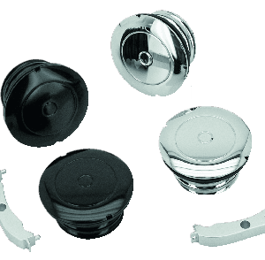 flush mount gas cap black or Chrome