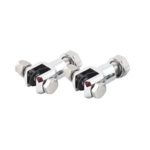 footpeg stud set black or chrome: Fits: > 72-81 FX; 84-02 FXST; 82-94 FXR