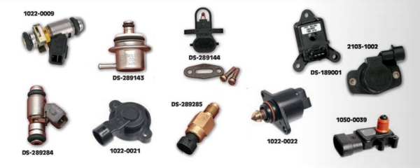 Gas tank electronic fuel injection parts