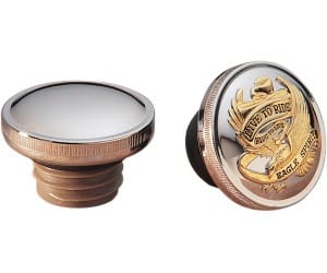 gas tank gas cap life-to-ride eagle spirit - gold for ALL 84-E96 MODELS