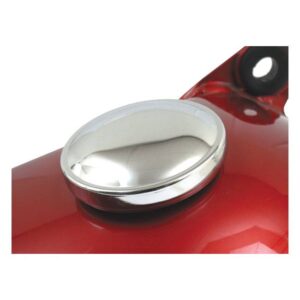 gas tank gas cap set - Chrome