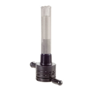 gas tank petcock 3/8npt Black Fits: > 66-74 FL