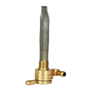 gas tank petcock 3/8npt brass Fits: > 66-74 FL