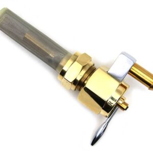 gas tank petcock Brass Hex Inward Spigot  Fits: > 1975-Up models with 22mm connection