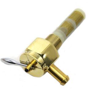 gas tank petcock Brass hex has 90°  Fits: > Pre 1974 Models
