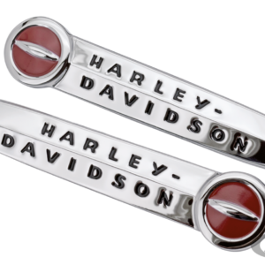 gas tank red emblems with Black lettering 1947-1950 style