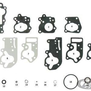 gaskets and seals oil pump for cast iron oil pumps on Big Twin models from 1936 thru 1967