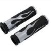 Handlebars chrome flame grip set 1