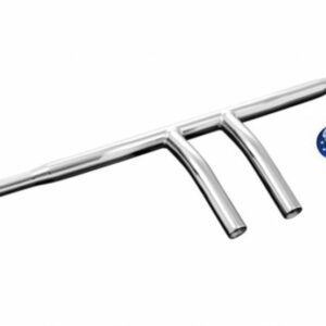 handlebars FAT 1-1/4 inch WISHBONE BAR Chrome