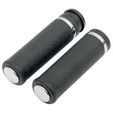 handlebars grips - Rubber with accent rings