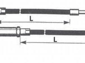 handlebars throttle cable 02-07 FLH/FLT