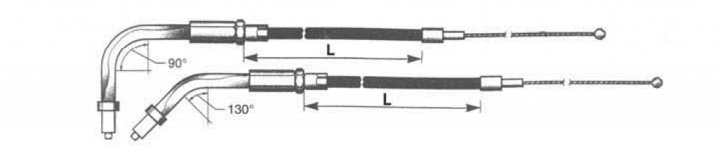 Handlebars throttle cable 07-15 sportster xl 1 Handlebars throttle cable 07-15 sportster xl