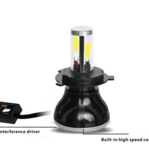 headlight LED H4 bulb high power Fits: >  all H4 replacement bulb