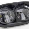 Headlight led for road glide oem 67775 10 fits 2001 2013 road glides 1